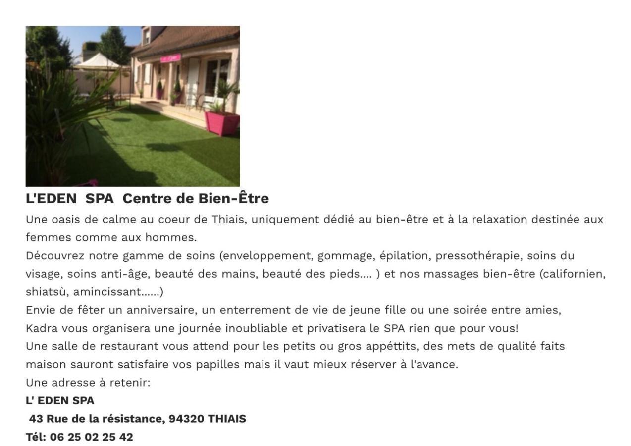 L'Eden Orly Aeroport Hotel Thiais Ngoại thất bức ảnh